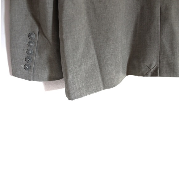 Who What Wear NWT Audrey Layered Blazer Stone Green XS - Picture 10 of 11